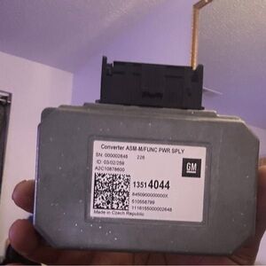 17 CADILLAC CT6 CHASSIS POWER SUPPLY CONVERTER CONTROL MODULE *ID-13514044*